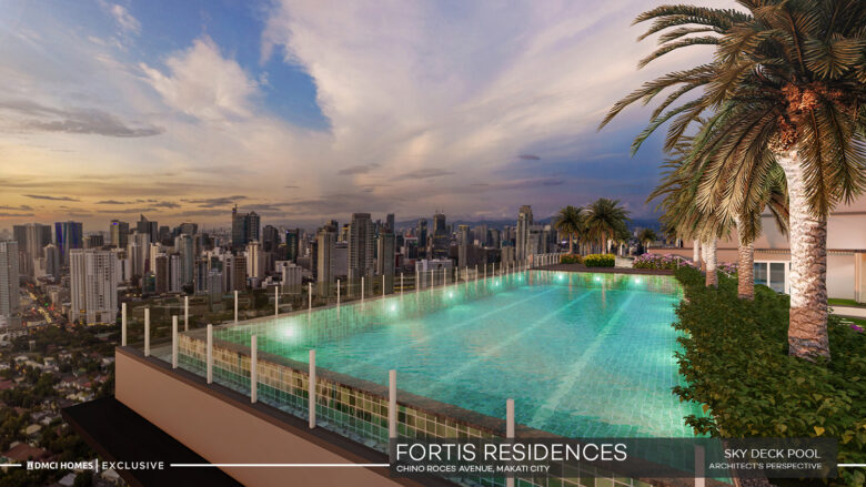 Fortis residensプール